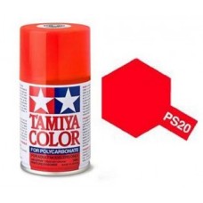 Tamiya PS-20 Fluorescent red 100 ml